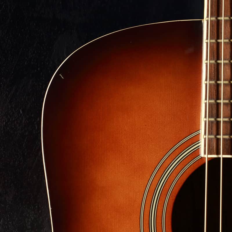 Takamine TD-27 Dreadnought Acoustic Sunburst 1983 | Reverb