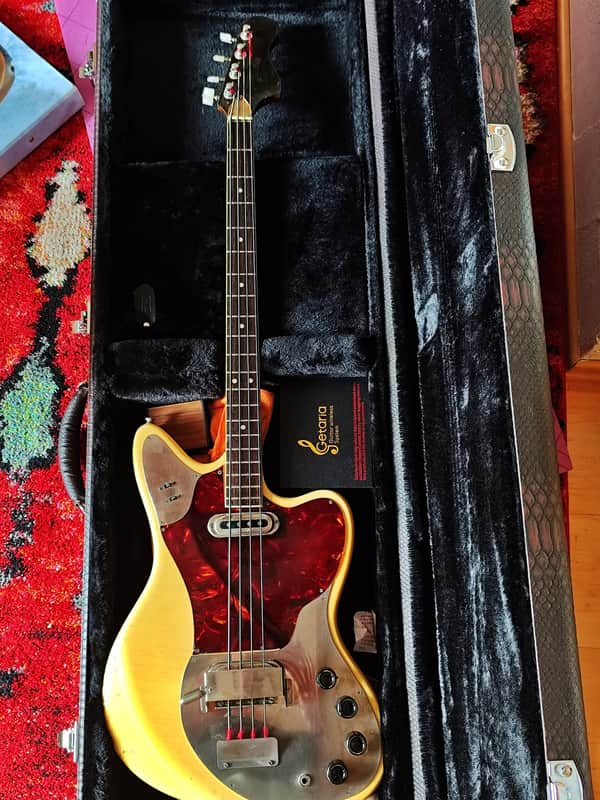 Framus 5/165-52 Strato de Luxe Star Bass Anfang 60iger Jahre - beige image 1
