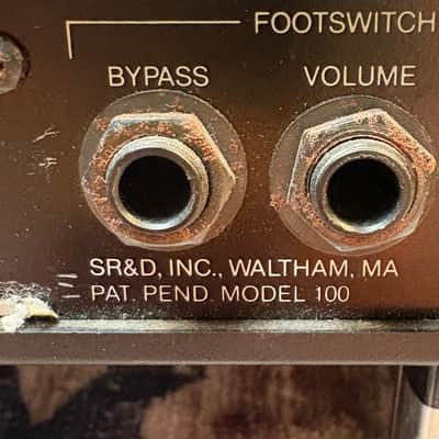 1980s SR&D Rockman Sustainor Model 100 Vintage Guitar Effect Unit! image 7