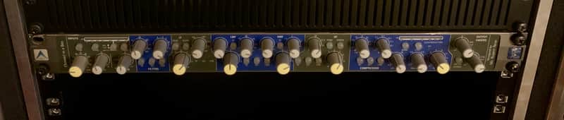 AMEK Pure Path "CIB" Channel in a Box 2000s Gray / Blue image 1