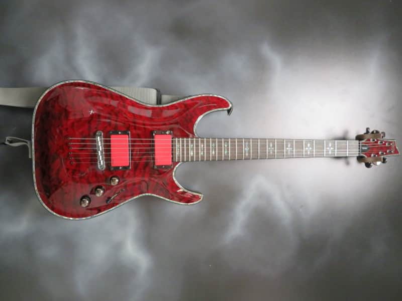 Schecter Hellraiser 2016 Black Cherry image 1