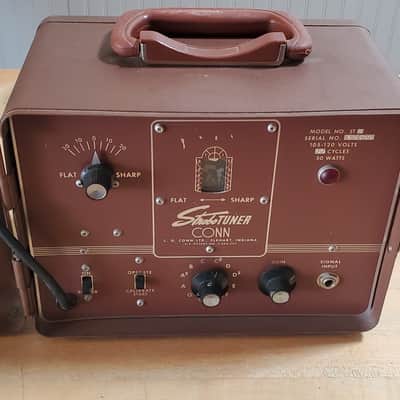 CONN  Strobe Tuner Model ST8 '60s - '70s - brown image 2