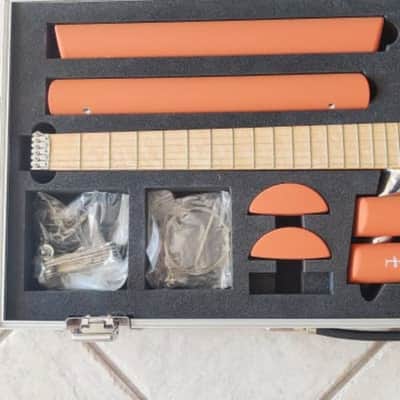 Teuffel Birdfish Electric Guitar – Rare 2000s Model in Apricot Matte – Complete with Original Case & Accessories image 7