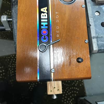 Cohiba Cigar Box Guitar 2025 - poly stain image 2