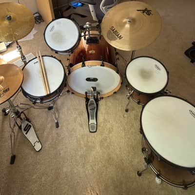 Peace  DNA Drum Kit- Orange Fade Sparkle image 13