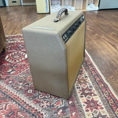 Fender Princeton 6G2 Guitar Combo- 1963 - Brown image 3