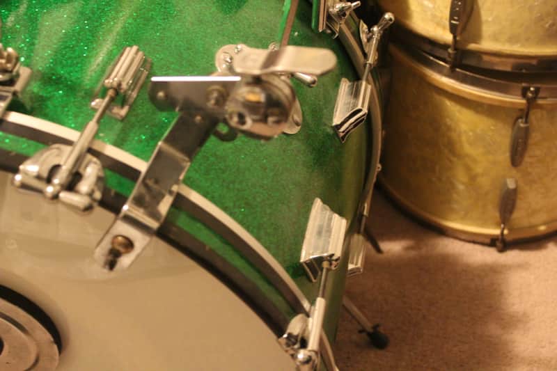 Rogers hoop mounted tom for clip arm-Swivomatic bracket image 1