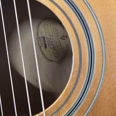 Guild F 50 BLD LH Left Handed Jumbo Acoustic Guitar 1972 image 5