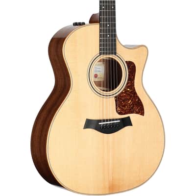 Taylor 314ce Studio Acoustic-Electric Guitar (with Gig Bag), Natural image 8
