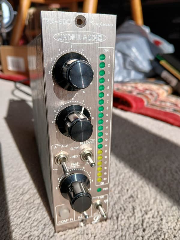 Lindell Audio 7x 500 compressor 2020's - Metallic image 1
