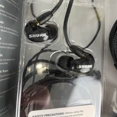 Shure SE215 Single Driver In-Ear Monitors, Black image 2