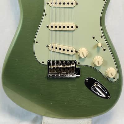 Fender Custom Shop 1959 Stratocaster Journeyman Relic, Time Machine Series, AAA Rosewood FB, Sage Green Metallic image 9