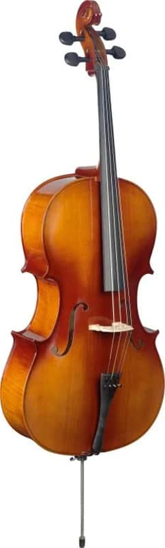 3/4 laminated maple cello with bag image 1