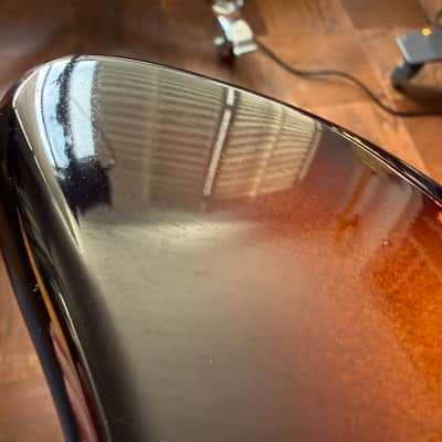 Fender 60th Anniversary '58 Jazzmaster Sunburst Staytrem Bridge image 6