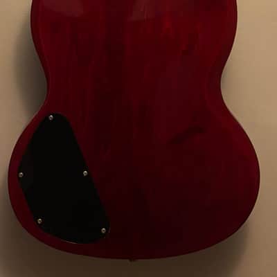 Epiphone SG Junior 2002 - Bigsby Style Tremolo - Cherry image 9