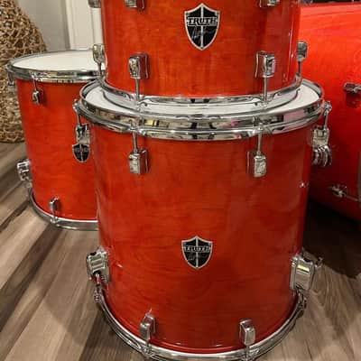 Truth Custom Drums Aaron Gillespie Signature Transparent Orange image 2