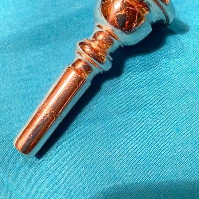 Antique Eb Cornet Mouthpiece-Made c.1880's-Great Condition-Plating 100% Intact image 1