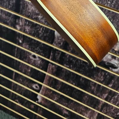 *B-STOCK* Kala KA-BE Mahogany Series Baritone Ukulele w/ Electrics image 7