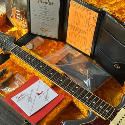 2022 Fender Jazzmaster 1966 Charcoal Frost Custom Shop Closet Classic Light Relic image 20