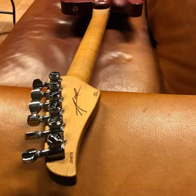 Suhr Andy Wood Signature Modern T SS 2017 - Present - Iron Red image 5