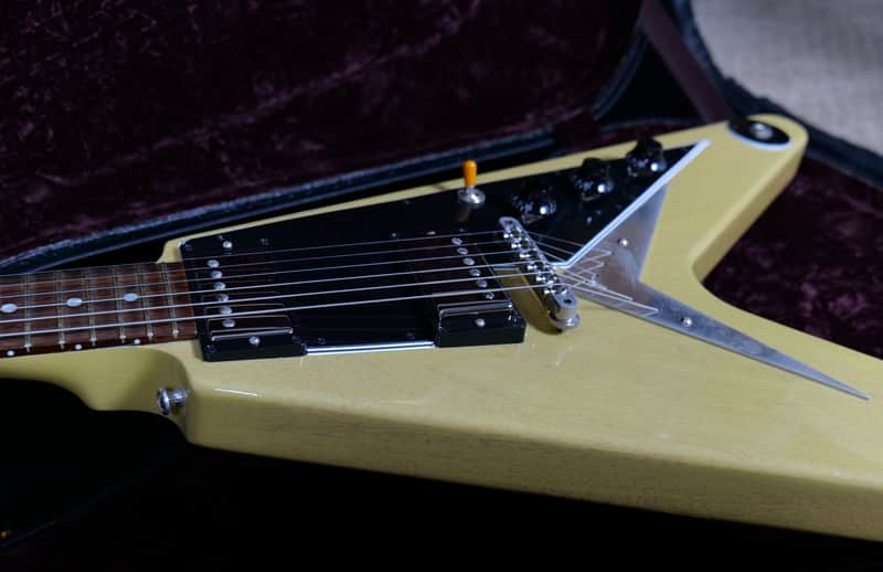 Gibson Custom Shop '59 Flying V Mahogany VOS 2017 TV Yellow 1959 Reissue image 1