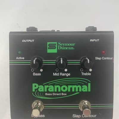 Seymour Duncan SFX-06 Paranormal Bass Equalizer Direct Box Guitar Effect Pedal image 2