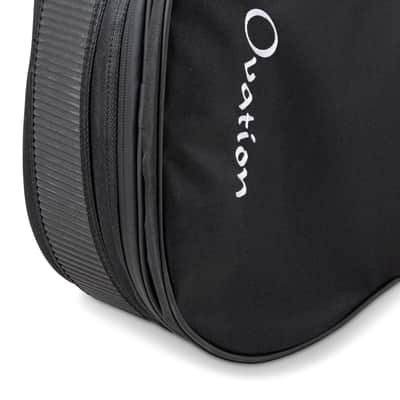 Ovation .OV213.200 Guitar Gig Bag Mid/Deep Bowl + 12-String w/Ovation Logo - Black image 13