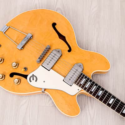 1995 Epiphone Casino Natural Near-Mint, Pre-Elitist Revolution, Japan Terada image 9