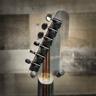 Schecter E-1 SLS Evil Twin - Satin Black Electric Guitar (1343) image 7
