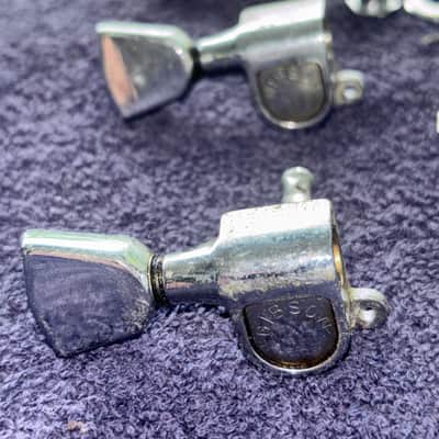 Gibson-branded Schaller-manufactured tuners 1970’s-1980’s - Chrome image 3