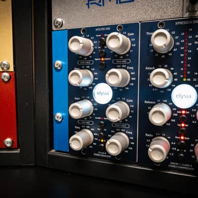 Elysia xfilter 500 Stereo 500 Series Equalizer Module 2010s - Blue image 1