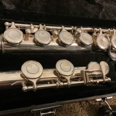 Yamaha Silverplated Flute-All New Pads image 2