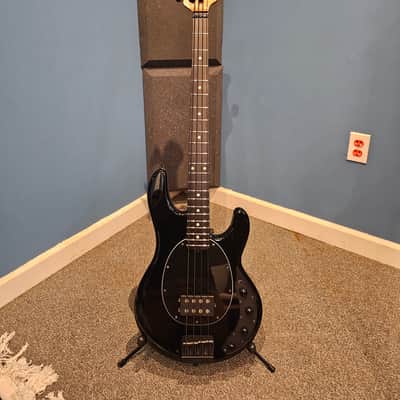 Ernie Ball Music Man StingRay Special 4 H with Roasted Maple Fretboard 2018 - Present - Jet Black image 2