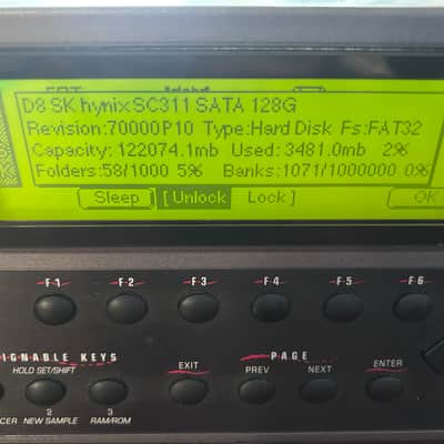 E-MU Systems E5000 Ultra Rack mount 64-Voice Polyphonic Sampler - with 128GB ZuluSCSI USB-C 2026, 128GB Internal SSD, 128MB Sound Memory (1999) image 17