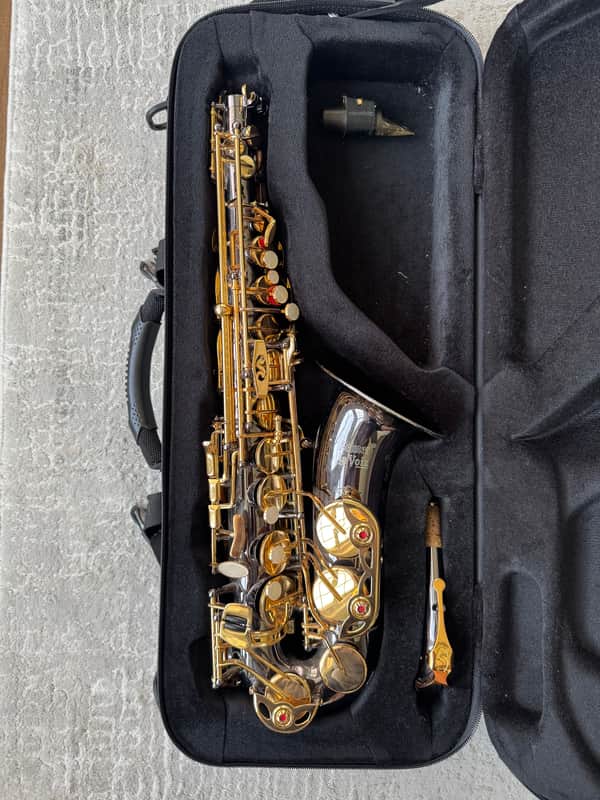 Selmer La Voix - Alto Saxophone - Black Nickel - One Owner image 1