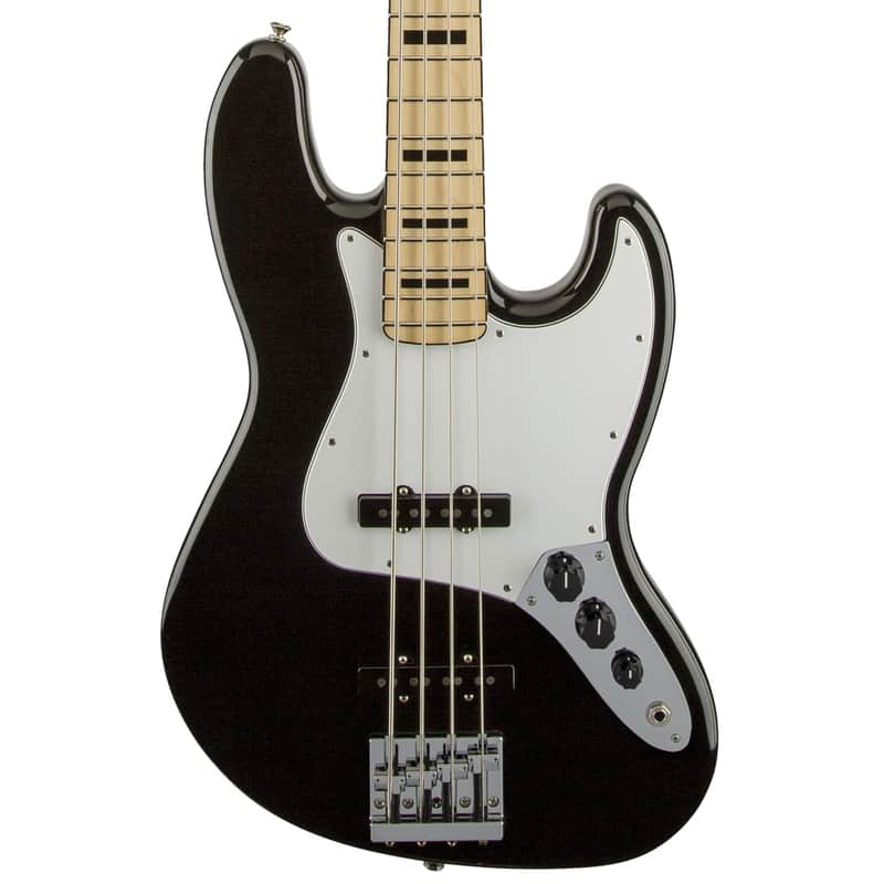 Fender Geddy Lee Jazz Bass - Maple Fingerboard, Black Bild 1