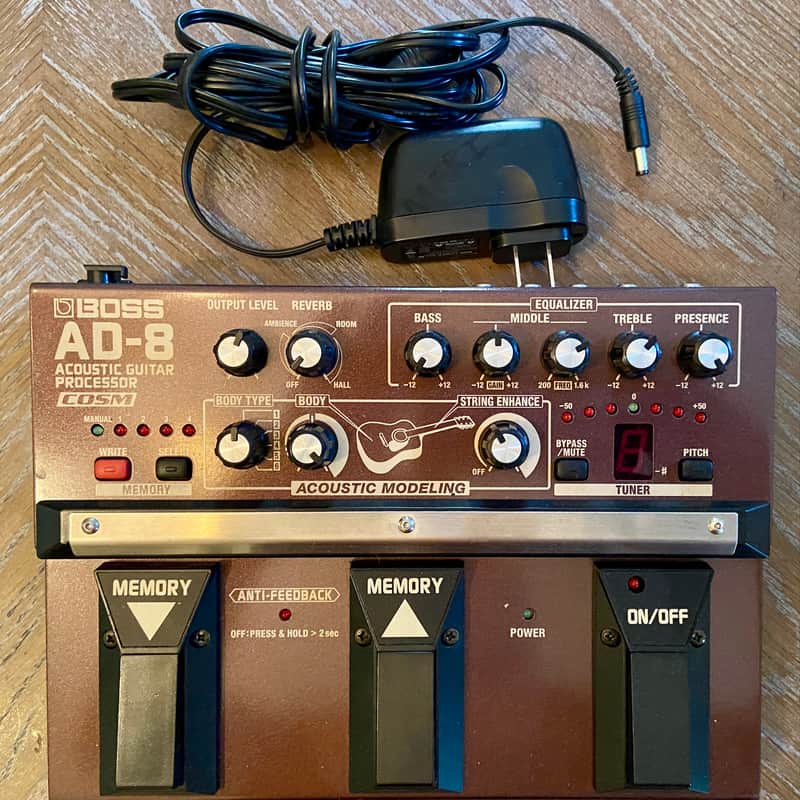 Boss AD-8 Acoustic Guitar Processor Pedal | Reverb Canada