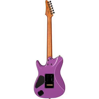 Ibanez LB1 VL Lari Basilio Signature Electric Guitar. Violet with Case image 4