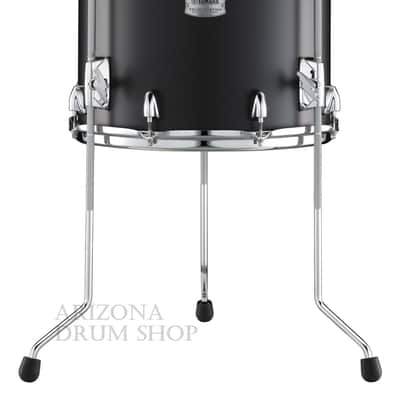 Yamaha Tour Custom Maple 16" x 15 Floor Tom TMF1615LCS - Black Licorice Satin, NEW! image 1