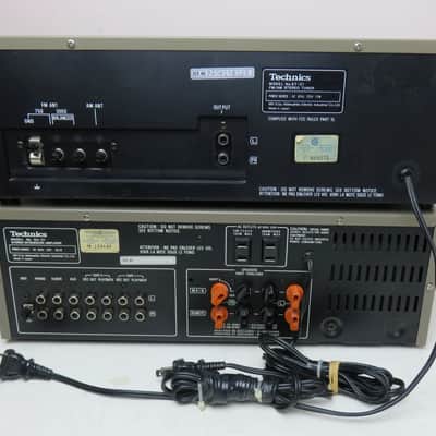 TECHNICS 2PC SU-Z1 INTEGRATED AMP + ST-Z1 TUNER RECAPPED PRO SERVICED + LED's image 12