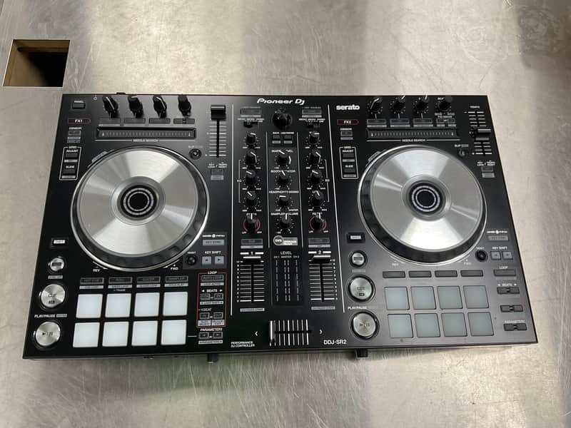 Pioneer DDJ-SR2 Portable 2-channel Controller for Serato DJ 2010s - Black image 1