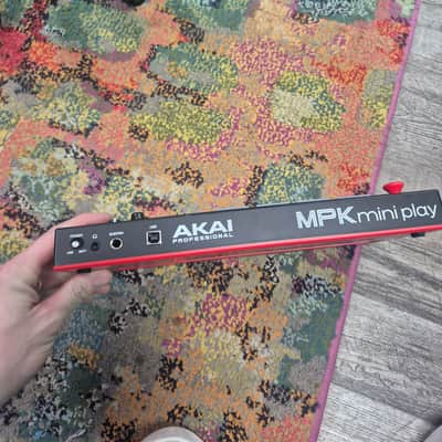 Akai MPK Mini Play Portable 25-Key MIDI Controller 2018 - Present - Black image 2