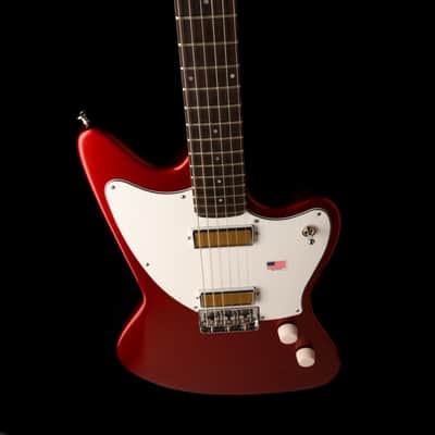 Harmony Factory Special Silhouette Electric Guitar Cherry W/Case 1 of 24 B-Stock image 3