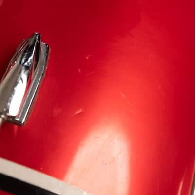 1980s Premier Soundwave Polychromatic Red Drum Set image 15