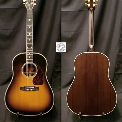 2002 Gibson J-45 Rosewood Custom in Sunburst Finish; Comes with Original Hard Case and Pro-Setup! Made in USA! image 2