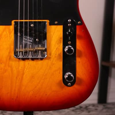 Fender Custom Shop Nocaster 1951 Journeyman - Maple Fingerboard, Aged Cherry Sunburst image 4
