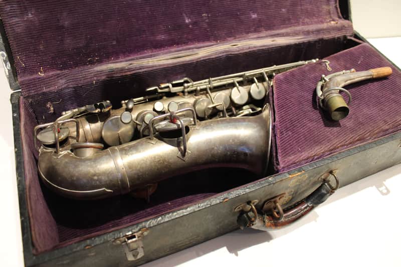 Cleveland Musical Instruments Vintage Silver Plated Model American Standard Alto Saxophone image 1