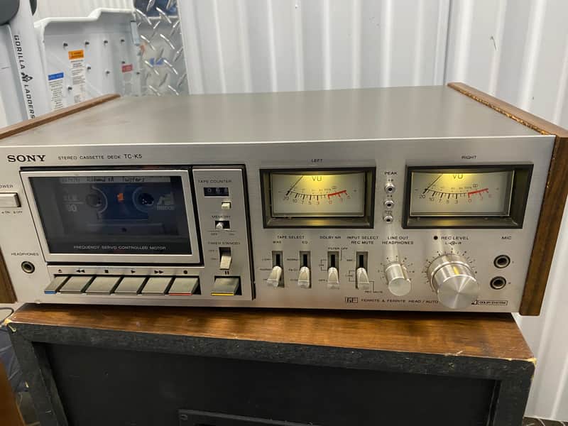Sony deck cassette vintage Tc k5 | Reverb