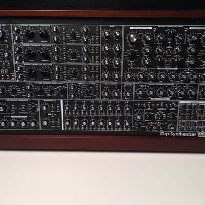 GRP A4 2018 New Cherry Wood w/ sequencer / Moog non modular Moon ARP Analog Synthesizer Rare image 2