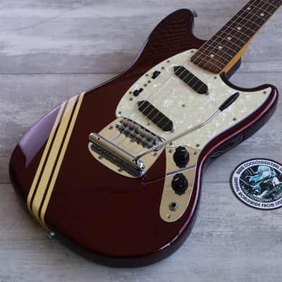 2006 Fender Japan MG73-85CO '73 Reissue Competition Mustang (Old Candy Apple Red) image 1